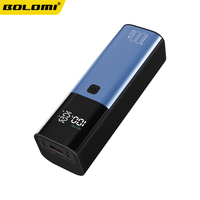 BOLOMI-SP130+  Cetakan Pribadi PD 100W Power Bank Laptop 15000mAh Layar Digital 3 Output Pengisian Cepat Beberapa Perangkat Bersinkronisasi