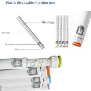 Pluma de Inyección Estéril Desechable de 3ml Prellenada con <span class=keywords><strong>Insulina</strong></span> y Aguja Fina <span class=keywords><strong>para</strong></span> el Cuidado de la Diabetes - Product Image 4