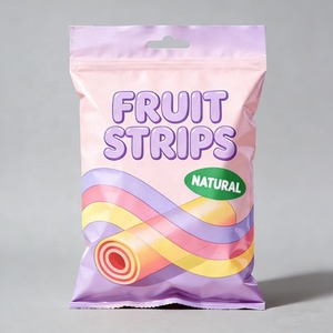 <span class=keywords><strong>Bolsa</strong></span> <span class=keywords><strong>de</strong></span> Plástico Personalizada para Snacks con Logotipo, Sellado Trasero Impreso, Grado Alimenticio, para <span class=keywords><strong>Palomitas</strong></span>, Dulces y Golosinas - Product Image 3