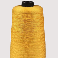Fil à tricoter en viscose/nylon/PBT NM 48/2 NE28/2 teinté, fil à tricoter en laine pour tricot plat, pas cher