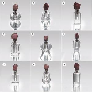 Bouteille <span class=keywords><strong>de</strong></span> <span class=keywords><strong>parfum</strong></span> en cristal avec bouchon en caoutchouc <span class=keywords><strong>de</strong></span> surface d'estampage à chaud et application <span class=keywords><strong>de</strong></span> pulvérisateur à pompe pour <span class=keywords><strong>eau</strong></span> bouillante - Product Image 4