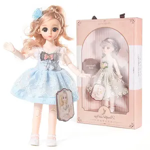 2022 חדש 30 CM אריזת מתנה אריזה ילדה בובת צעצוע גדול בובות עבור בנות 30 סנטימטרים