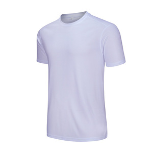 T-Shirt Sportiva Personalizzata da Uomo, Maglietta Performance a Maniche Corte in Poliestere/Cotone, Asciugatura Rapida, Stampa Casual - Product Image 2