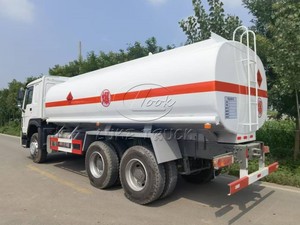 รถบรรทุกเติมน้ำมันเครื่องบิน 25000L-30000L HOWO รถบรรทุกน้ำมันสนามบินและอุตสาหกรรม รถบรรทุกน้ำมันในสต็อก - Product Image 3
