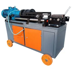 New Metal Building Materials Rib Peeling Thread Rolling Machine Efficient Rebar Thread Rolling Machine at a Competitive Price