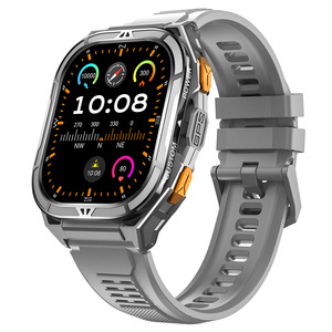 Smartwatch da Esterno X5 2025 <span class=keywords><strong>con</strong></span> Chiamata BT Schermo Amoled da 1.96 Pollici Impermeabile 50M Oltre 100 Modalità Sportive <span class=keywords><strong>GPS</strong></span> Orologio Intelligente per Uomo - Product Image 2