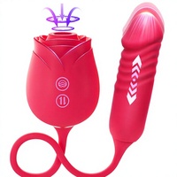 MOOLIGIRL Vibrateur Rose à 10 Modes de Succion pour Stimulation du Point G, Clitoridienne et Anale - Jouet Sexuel Adulte pour Femme Fabriqué en Chine