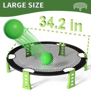 New Outdoor Toy for <b>Children</b> and Boys Multiplayer Game Catapult Large Disc a Diameter of 90Cm Equipped With 2 Balls - Product Image 3