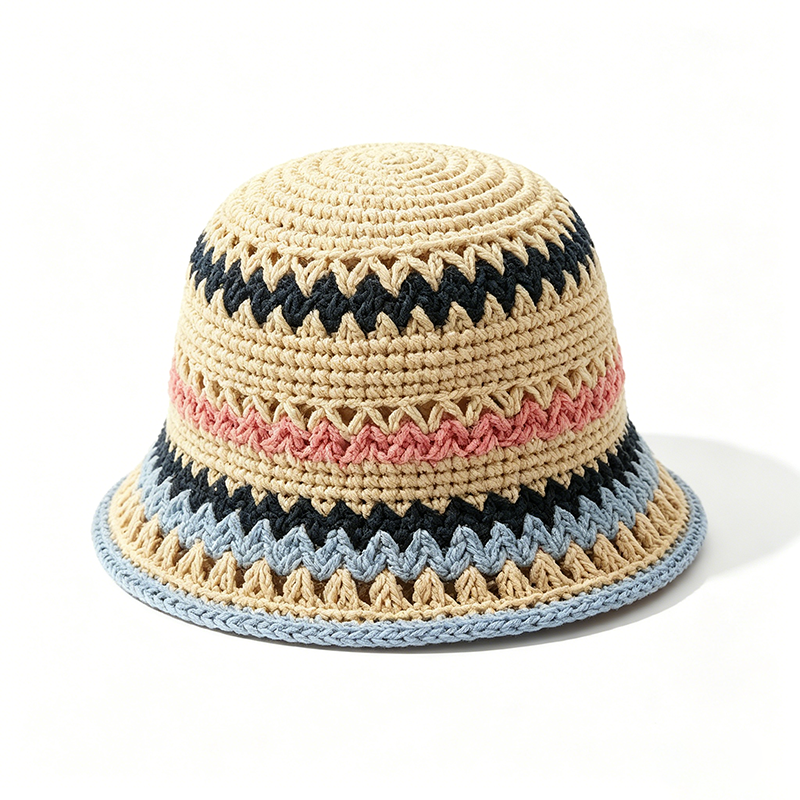 Base beige + bleu marine/poudre de pâte de haricots motif ondulé bleu clair