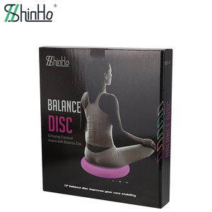 Disque d'équilibre ergonomique antidérapant écologique Shinho Factory, coussin d'air flexible, massage, tapis plat de <span class=keywords><strong>yoga</strong></span> pour la maison et le <span class=keywords><strong>bureau</strong></span> - Product Image 2