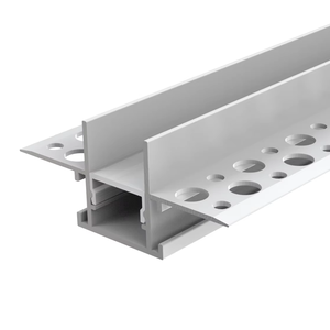 58*25mm peau de gypse <span class=keywords><strong>Led</strong></span> bande <span class=keywords><strong>profil</strong></span>é en aluminium lumière <span class=keywords><strong>ALU</strong></span> plâtre encastré cloison sèche canal en aluminium <span class=keywords><strong>Led</strong></span> <span class=keywords><strong>profil</strong></span>é en aluminium - Product Image 1