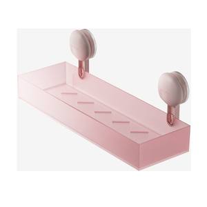 Estante de Almacenamiento para Baño con Ventosa, Color Macaron, Acabado Esmerilado, Rectangular, Resistente, Profundidad de 4-7.9 Pulgadas - Product Image 3