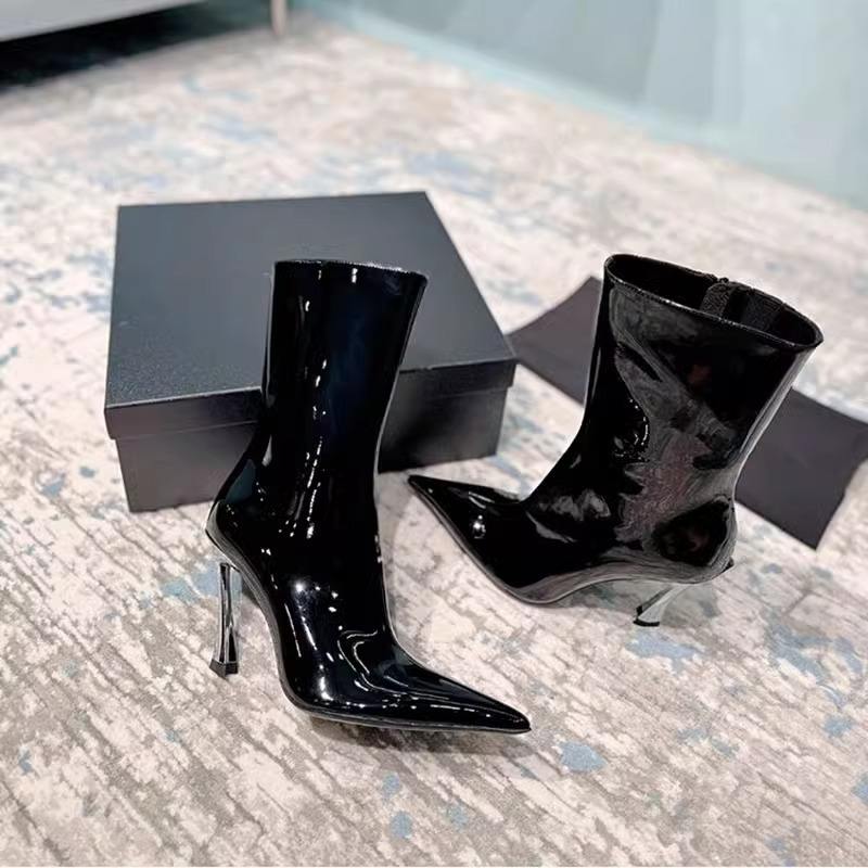 หนังสิทธิบัตรสีดำ8.5ซม. [ซับกำมะหยี่]