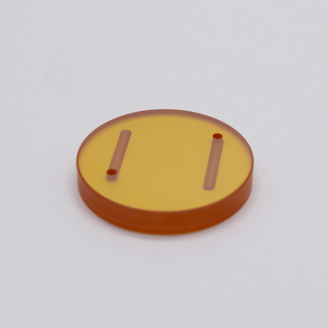 Custom Zinc Selenide Window Optical ZnSe Protective Laser Window with Hole