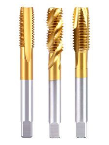 M2 Tot M24 Goud Hss Heldere Afwerking Vormen Tap Titanium Gecoate Draad Kraan Voor Metalen Boren - Product Image 3