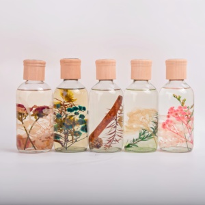 <strong>High</strong> <strong>Quality</strong> 250ml Flameless Scented Essential Oil Candle Permanent Flower for <strong>Reed</strong> <strong>Diffuser</strong> for Hotel Bathrooms Living Glass - Product Image 1