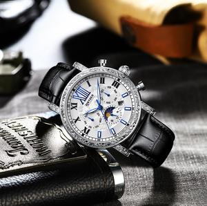 Montre mécanique de luxe pour homme <span class=keywords><strong>2023</strong></span> J094, phase de <span class=keywords><strong>lune</strong></span>, haute qualité, prix de gros usine, design tourbillon - Product Image 2