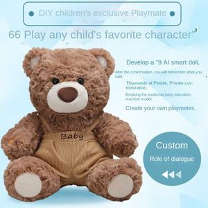 Neue KI-Smart-Bär-Panda-Plüschtiere Frühpädagogische Puppen für Geburtstagsgeschenke PP-Baumwolle Waschbare Techniken für Chat GPT - Product Image 6
