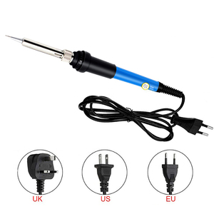 Pistola de soldar eléctrica de 60W, 110V, 220V, máquinas de pirograbado, herramienta de pluma para quemar madera, cautina, barata - Product Image 4