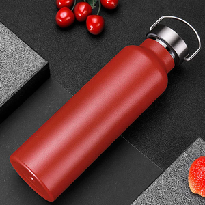 Bouteille d'eau sport grande capacité 600 ml, design portable, thermos en acier inoxydable, flasque isotherme - Product Image 3