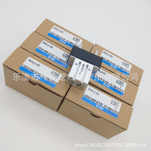 Cylindre pneumatique Smc Mhk2 16D avec couvercle anti-poussière, double action, serrage - Product Image 4