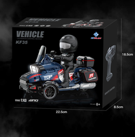 Nouveau modèle 2026 Moto télécommandée 1:24 pour drift avec télécommande pistolet, véhicule jouet moto haute vitesse