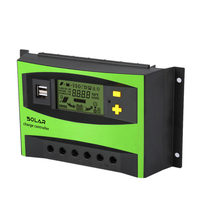 Chine Usine 40A 48v 24v 12v Double USB PWM Vitesse Contrôleur de chargeur d'énergie solaire Contrôleur de charge de lampadaire solaire CE RoHS
