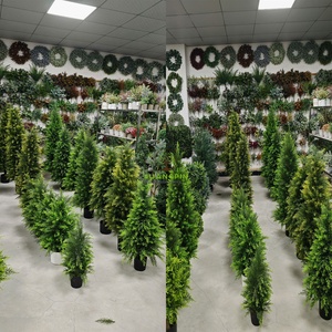 Elegante ciprés artificial en espiral de 1,5 metros en maceta: agregue el encanto mediterráneo atemporal a su hogar y oficina - Product Image 5