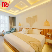 Meubles de suite d'hôtel 3-4 étoiles avec finition HPL ignifuge, meubles sur mesure en contreplaqué MDF, meubles de projet