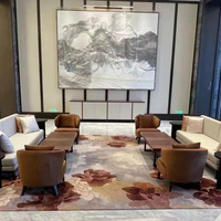 Vente chaude tapis en laine Axminster banquet de luxe hall d'hôtel et couloir tapis mur à mur