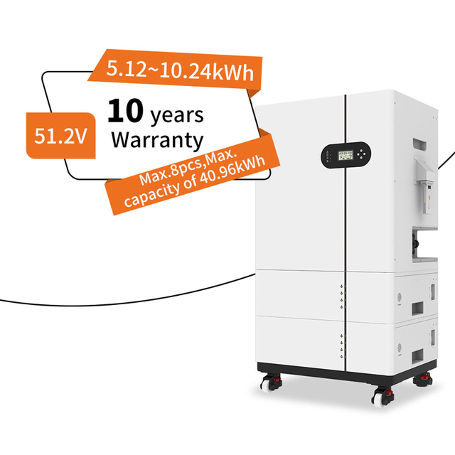 Residential Battery Hybrid Inverter Stacked 5kwh Lithium Ion Battery Home Use Solar Ess All in One Energy Storage System