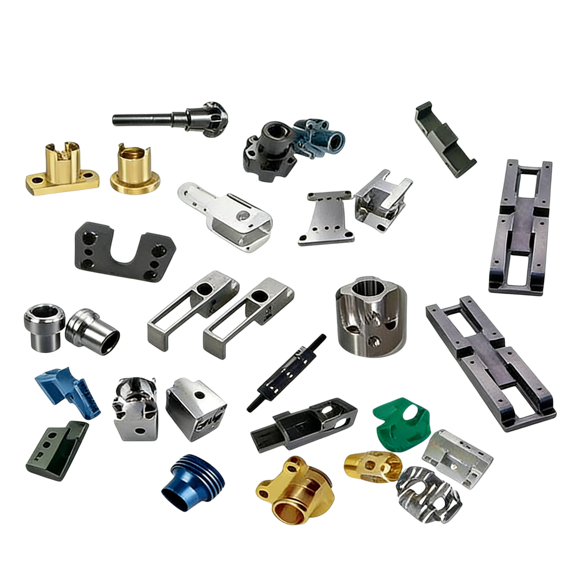 Custom High Precision Small CNC Machined Parts Non Standard Milling Turning Stainless Steel Aluminum Brass Industrial Hardware