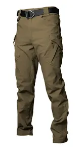 Pantalones de entrenamiento IX9 impermeables para hombre, pantalón táctico de camuflaje de fuerzas especiales para Exteriores, cargo, venta al por mayor