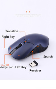 <span class=keywords><strong>Souris</strong></span> connectée sans fil, g, avec Assistant vocal AI, 28 langues, type-c pour ordinateur de bureau <span class=keywords><strong>et</strong></span> portable - Product Image 2
