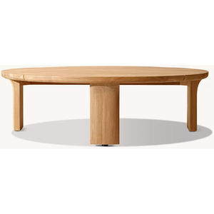 Mesa de Centro Redonda de Teca para Exteriores <span class=keywords><strong>Lagos</strong></span> - Product Image 6