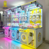 Machine à griffes commerciale personnalisée en gros avec accepteur de billets, grande machine à griffes à monnayeur, distributeur automatique