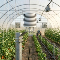 Transmetteur barométrique de température et d'humidité atmosphériques avec sortie 4-20 mA IP65 pour stations météorologiques agricoles