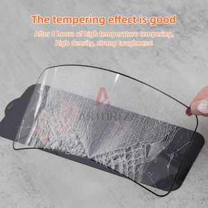Protector de pantalla antiestático ESD a prueba de polvo para iPhone 15 pro Max protector de pantalla borde curvo cubierta completa de vidrio - Product Image 3