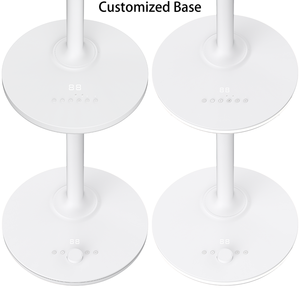 Ventilateur sur pied oscillant rechargeable en plastique RUNAL à faible bruit avec contrôle intelligent via l'application Tuya, hauteur réglable pour usage domestique - Product Image 4