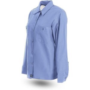 Chemise de travail industrielle à manches longues pour femmes, personnalisée, S18, résistante aux plis, uniforme de travail - Product Image 2