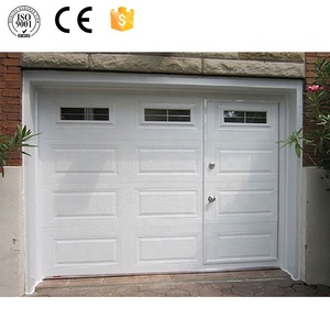12x12 portes de <span class=keywords><strong>garage</strong></span> coulissantes en acier massif avec télécommande, couleur <span class=keywords><strong>bois</strong></span> - Product Image 2