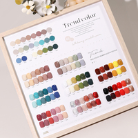 Vernis à ongles gel UV Pop Color 48 couleurs, effet blanchissant, illuminateur, éclatant, couleur naturelle glacée