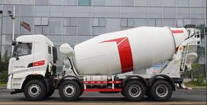 Máy trộn bê tông 12 mét khối SY412C-6W 8*4 máy trộn bê tông xe tải 800L bể nước cho xuất khẩu - Product Image 5