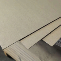 Cartón Gris Reciclado, Lámina de Cartón de 2.4 mm, Adecuado para Cajas Rígidas, Encuadernación de Libros de Tapa Dura y Producción de Carpetas de Archivo
