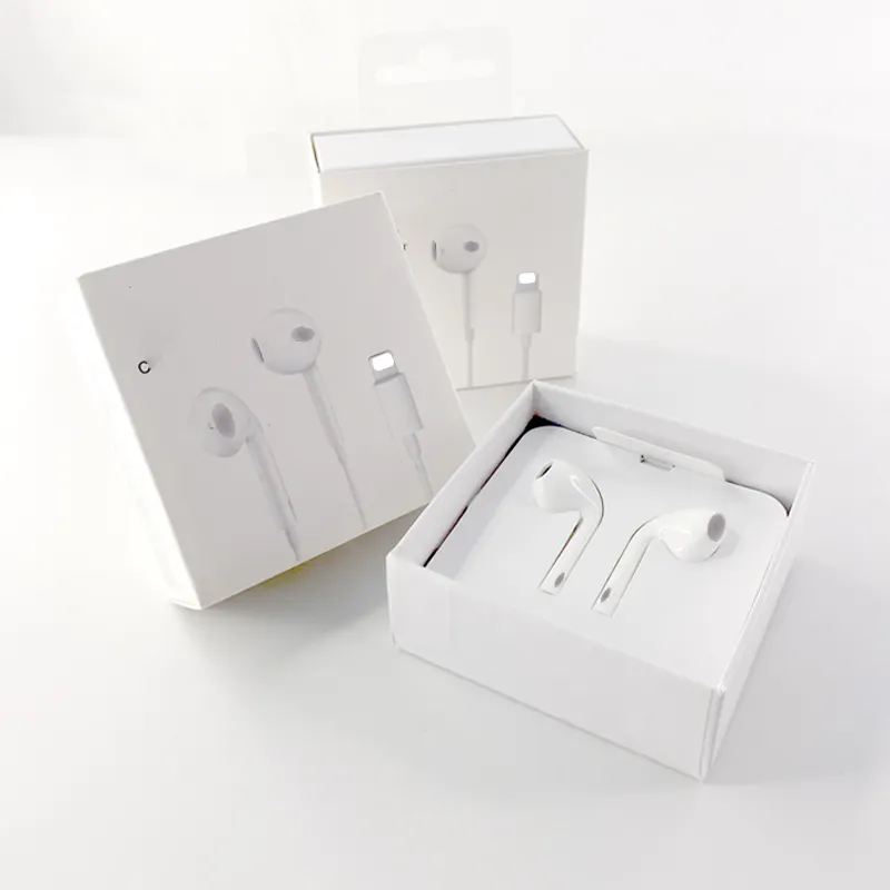 Quality Light Wired Earphones Headphone Hifi Stereo With Mic For Iphone 14/13/12