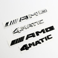 Emblèmes de voiture 3D en ABS, lettres chromées pour coffre arrière, pour Mercedes ML 350 4matic C200 CLA250 GLE350