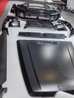 Kit carrosserie pour Mercedes Benz W463 2003-2018, mise à niveau vers le modèle 2025 W465 pour kit carrosserie Brabus G900, accessoires de lifting