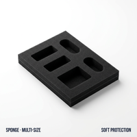 Insert en mousse perlée EPE pour l'emballage de jouets, découpe personnalisée, étanche, écologique, plateau de protection en mousse IXPE