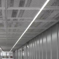 Malla Metálica Expandida de Aluminio Ligera, Duradera y de Alta Resistencia, Malla Decorativa para Techo, Marca Xingbei, Modelo XB-AP02
