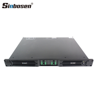 D4-1300 Mini amplificateur de puissance 4 canaux de haute qualité pour le mode de son stéréo d'amplificateur de puissance domestique